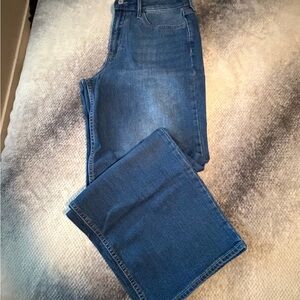 Old Navy Blue Flare & Wide Leg Jeans